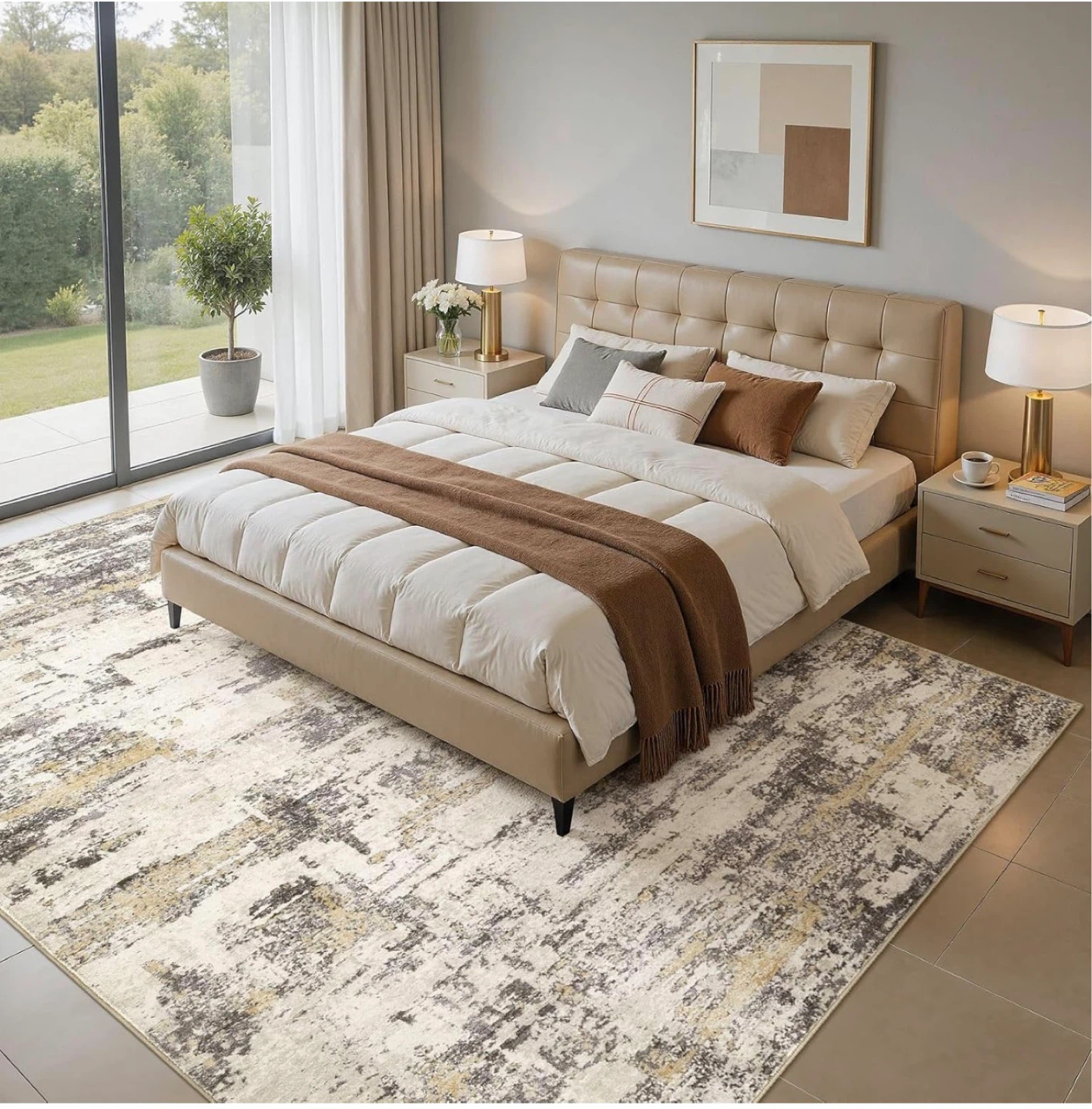 9'x12' Area Rug - Modern Abstract Design - photo 4