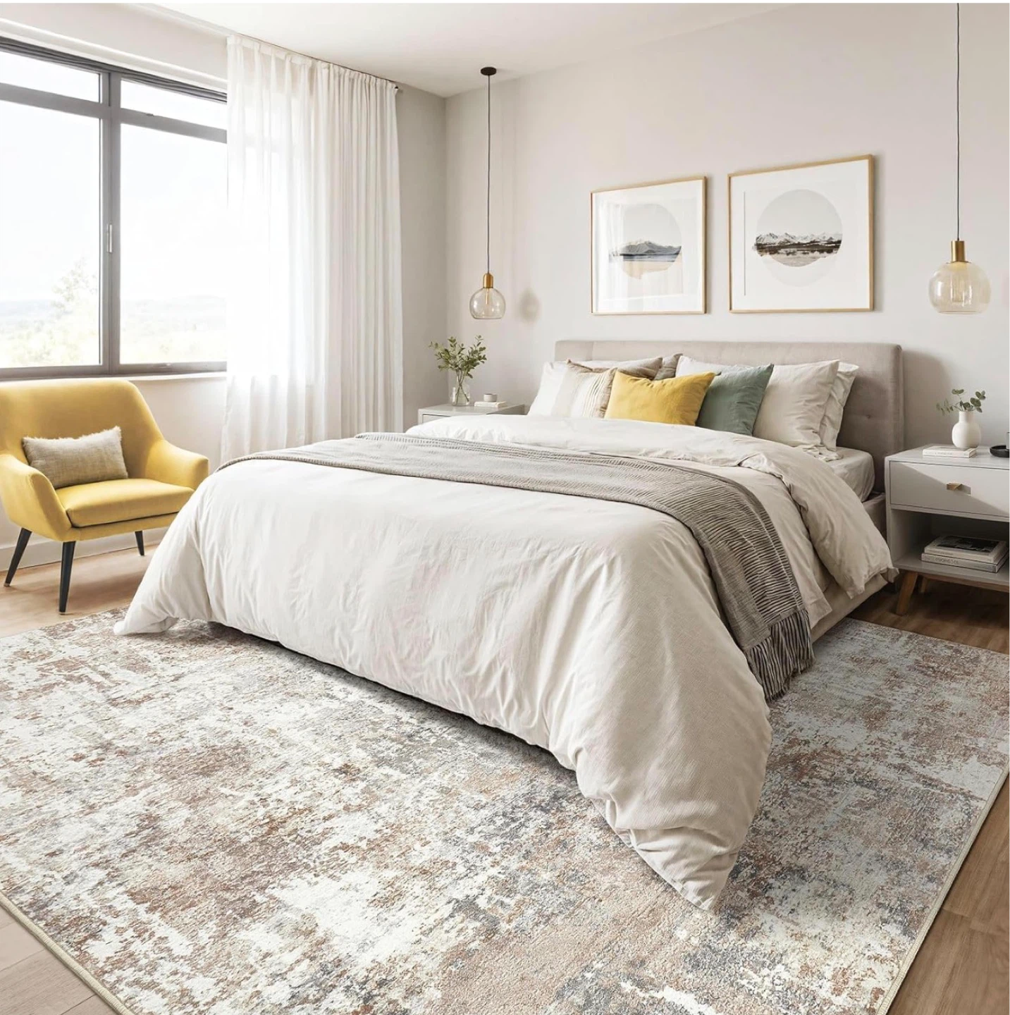 Soft Cozy Faux Wool Area Rug - photo 3