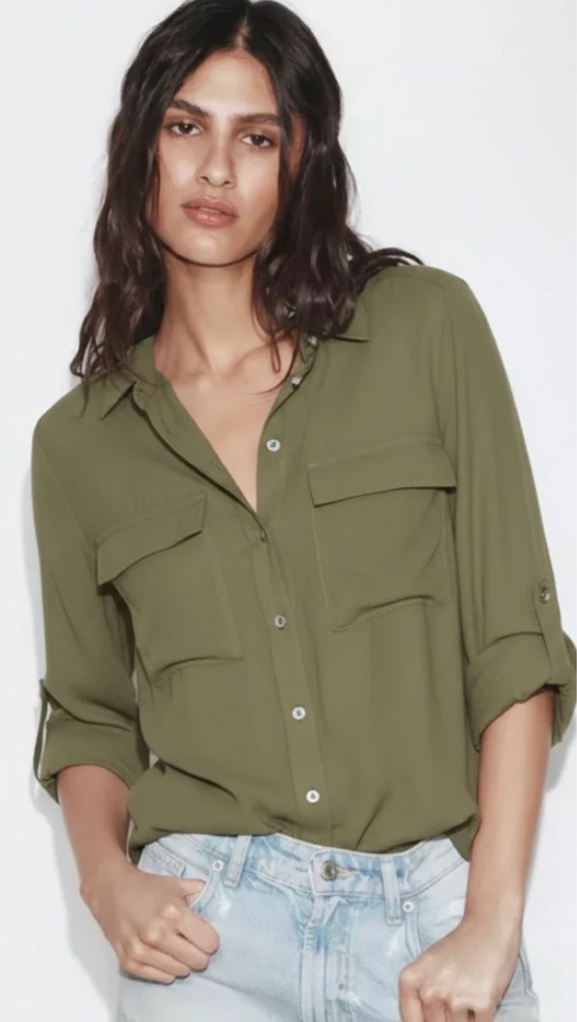 A New Day green  Utility Shirt XS - photo 2