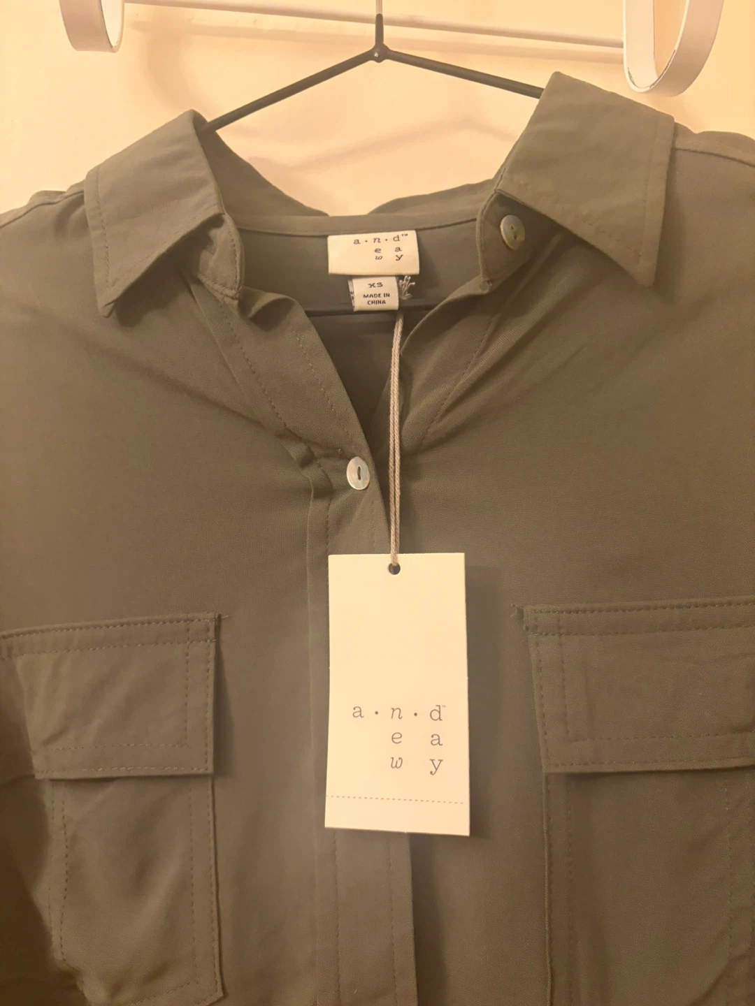 A New Day green  Utility Shirt XS - photo 5