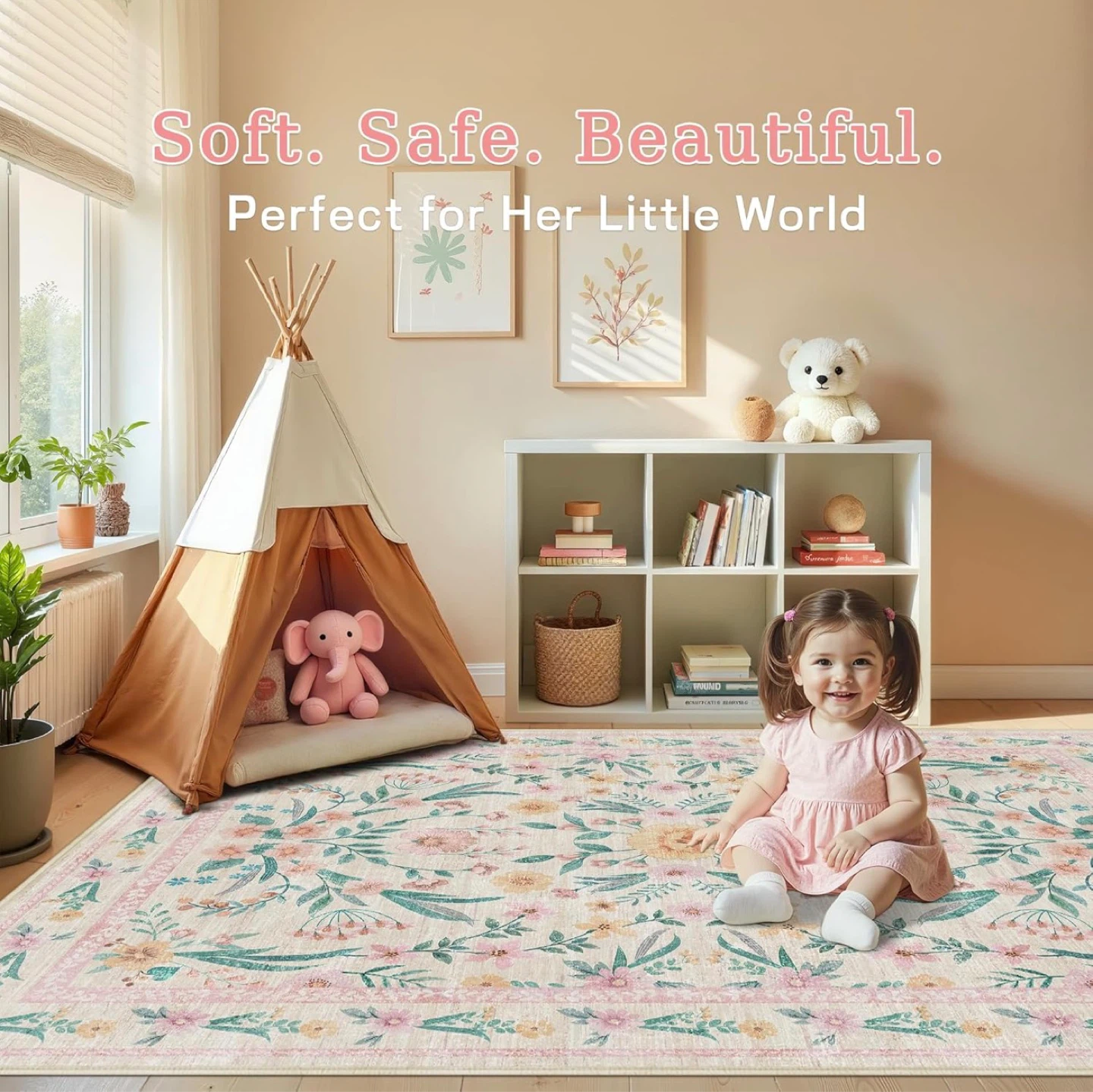 Floral Area Rug - photo 4