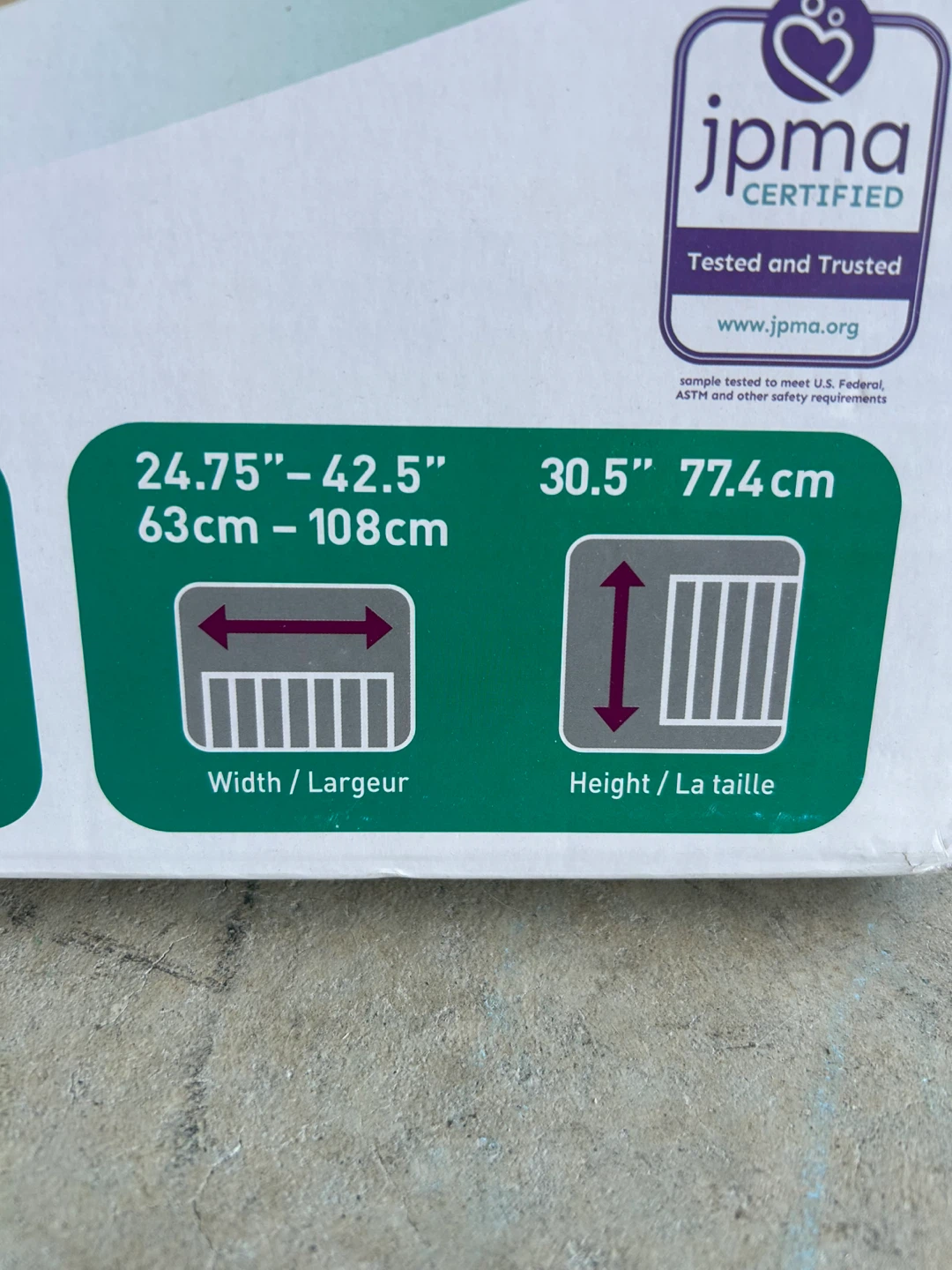KidCo Safeway Hardware Mount Safety Gate - photo 2