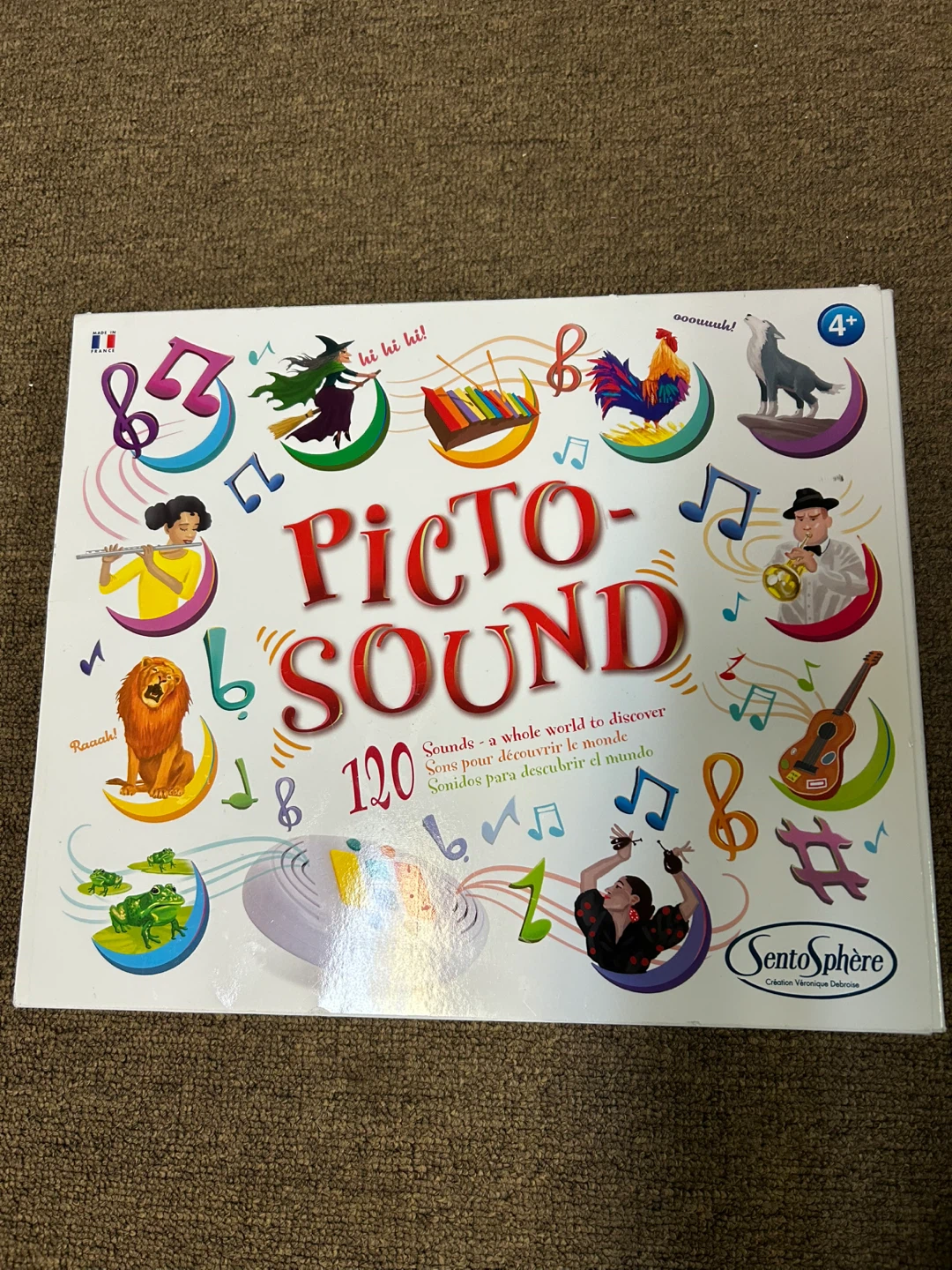 Sentosphère PictO-SOUND 120 Sounds Game