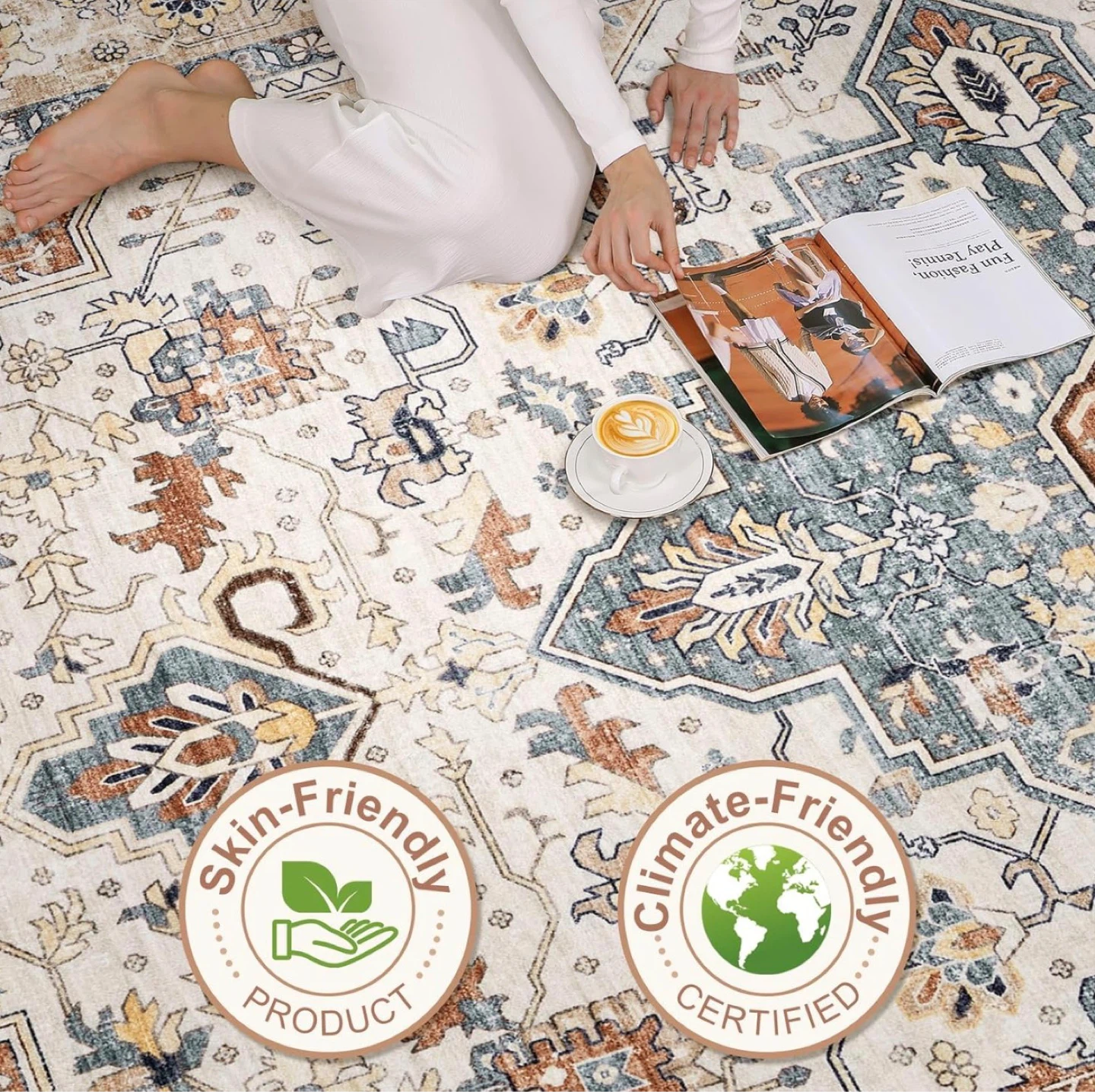 Persian Style Area Rug - photo 4