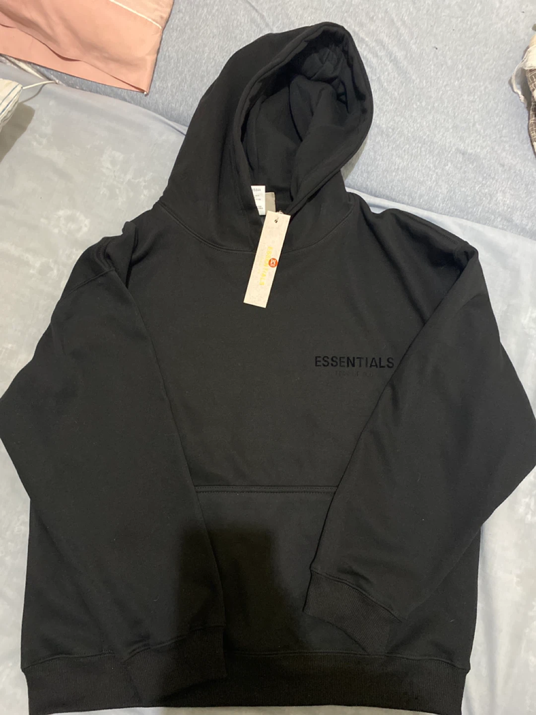 Fear of God Essentials Hoodie Black - photo 2