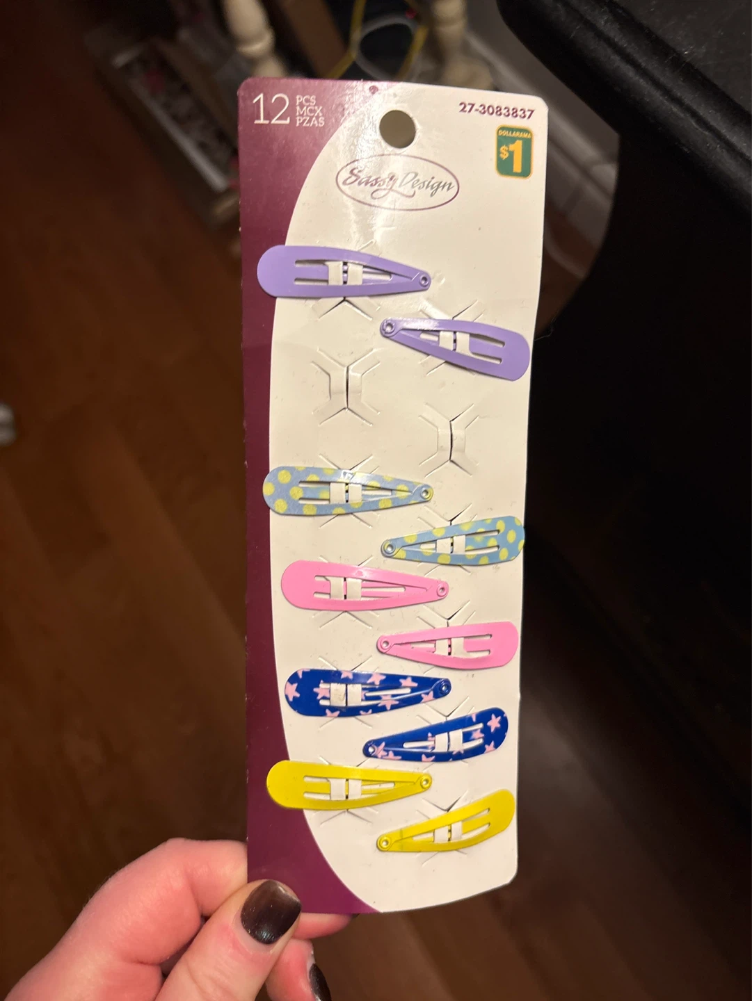 Small Snap Hair Clips