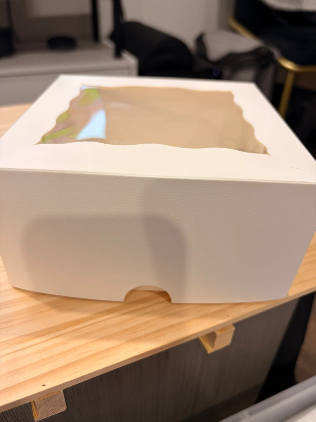 50 White Cupcake Box with Window - photo 3