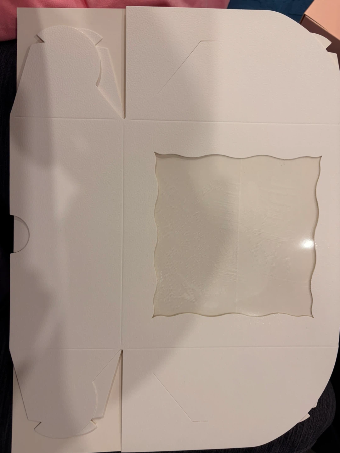 50 White Cupcake Box with Window - photo 2