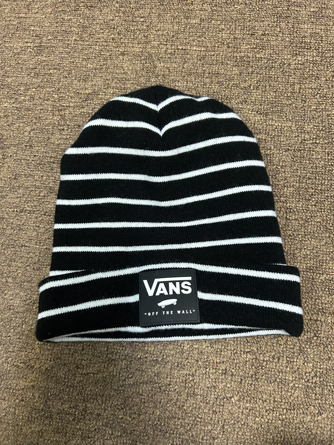 Vans "Off The Wall" Striped Beanie