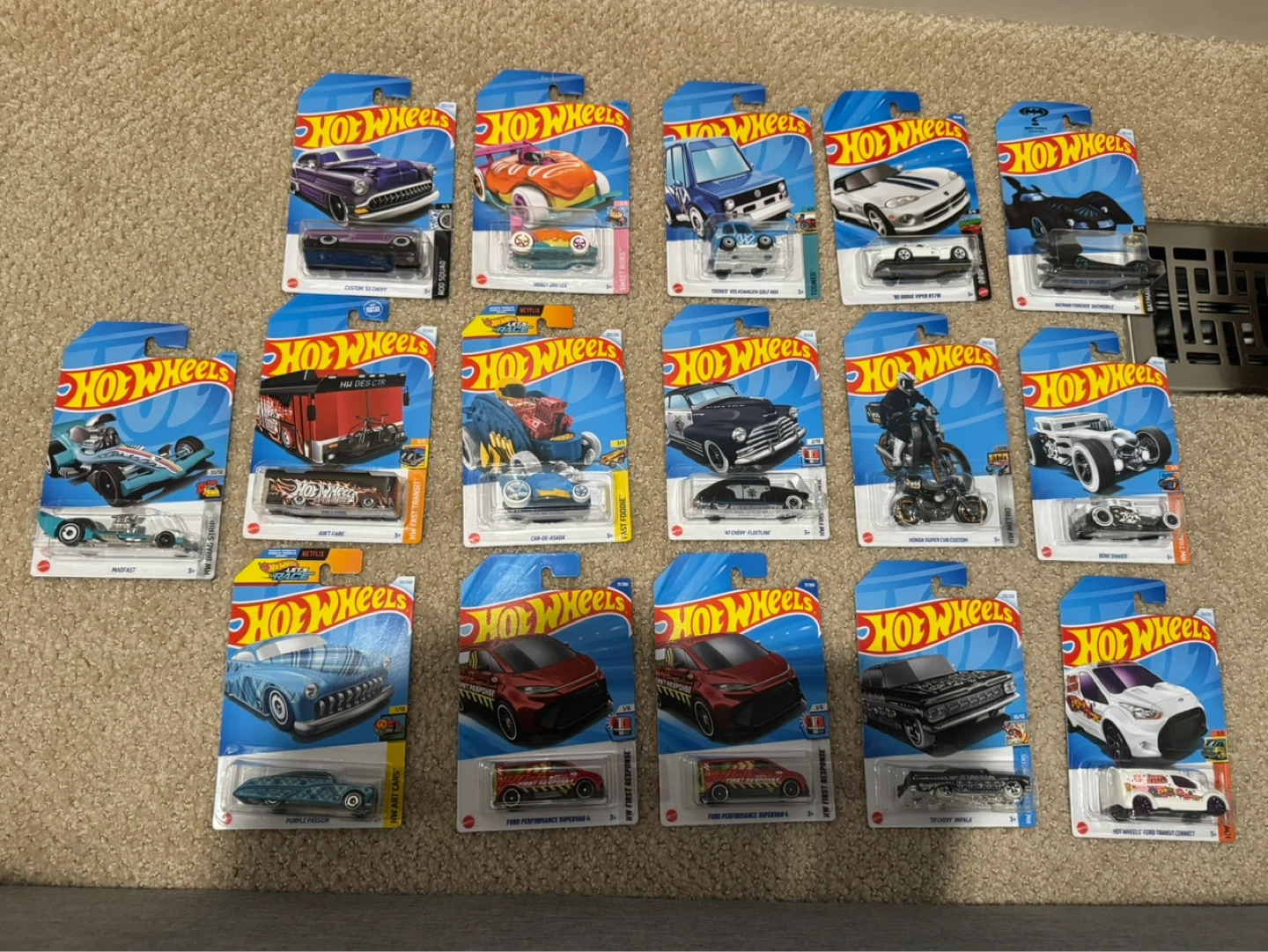 Hotwheels treasure hunt