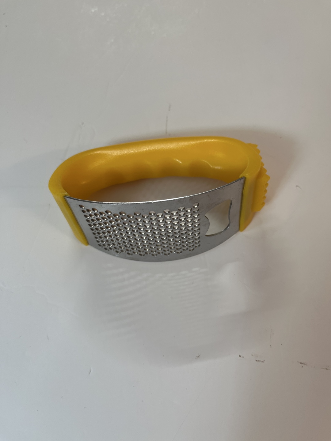 Yellow Garlic Press and Zester