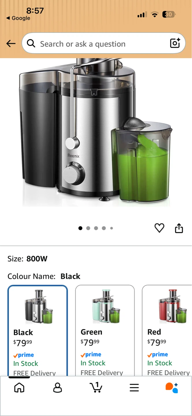 Reemix 800W Juicer - photo 2