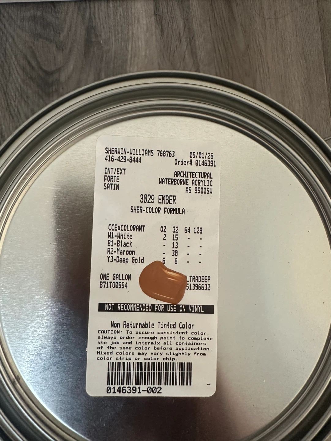 Sherwin-Williams Forte Interior/Exterior Paint - Satin - 3.4L - photo 3