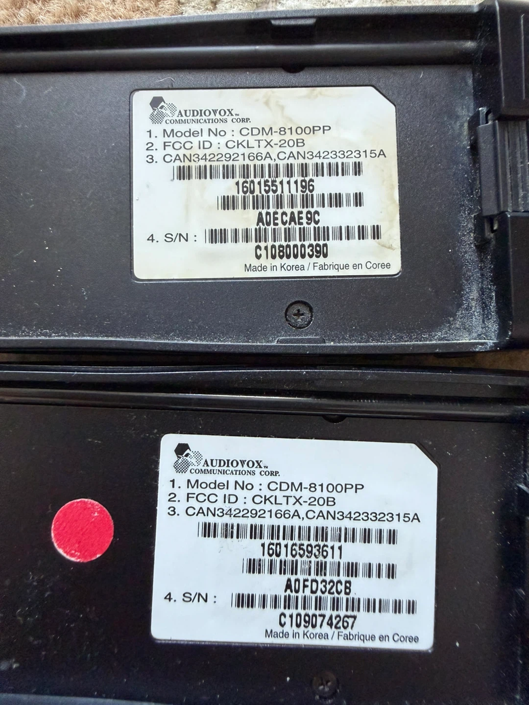Audiovox CDM-8100PP Cell Phone - photo 4