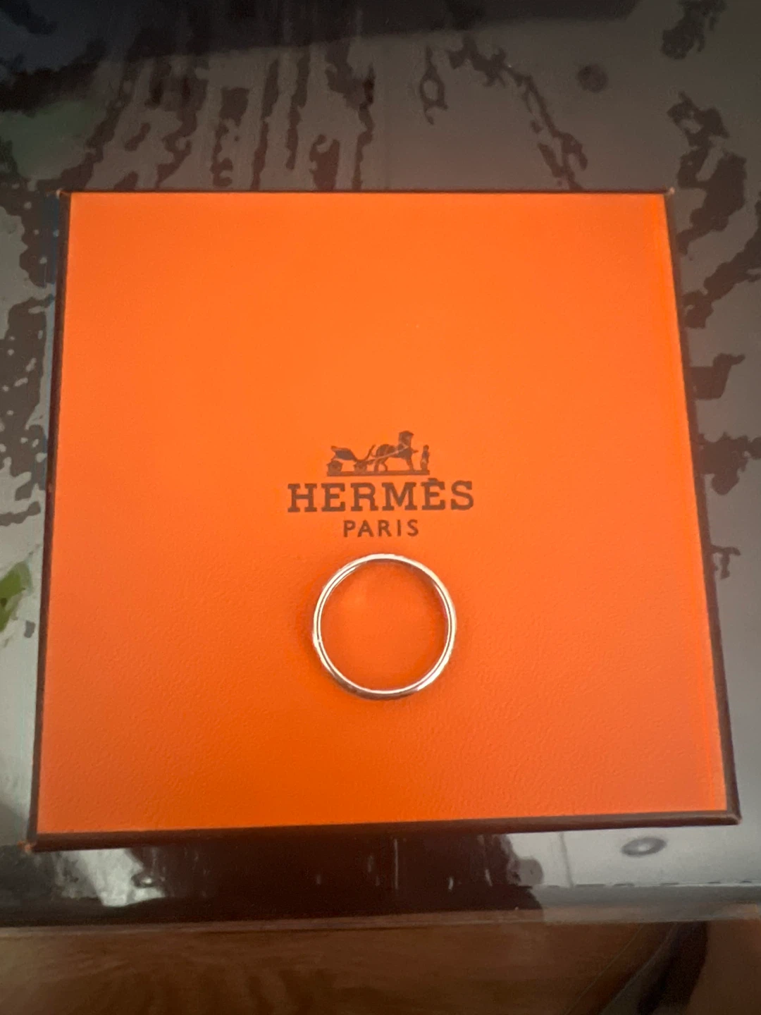 Hermès Ariane Wedding Band - Size 50 - photo 4