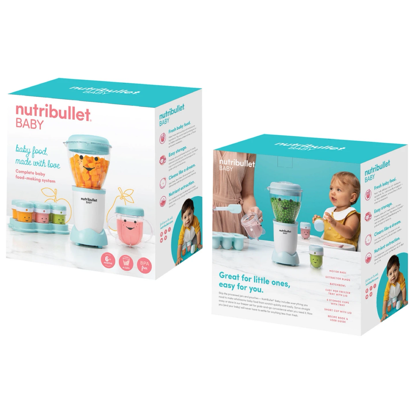 Brand new NutriBullet Baby Complete Baby Food Maker Set