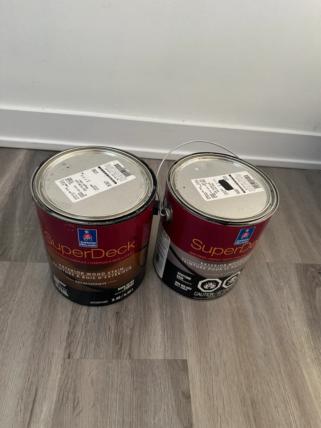 Exterior solid stain