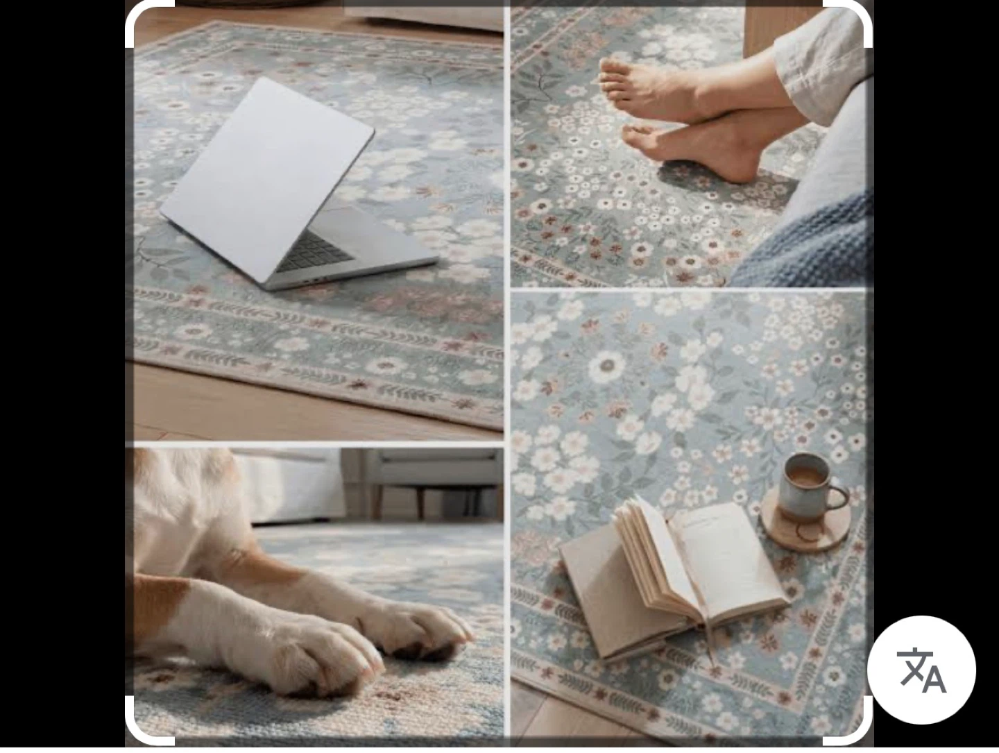 Floral Area Rug - photo 4
