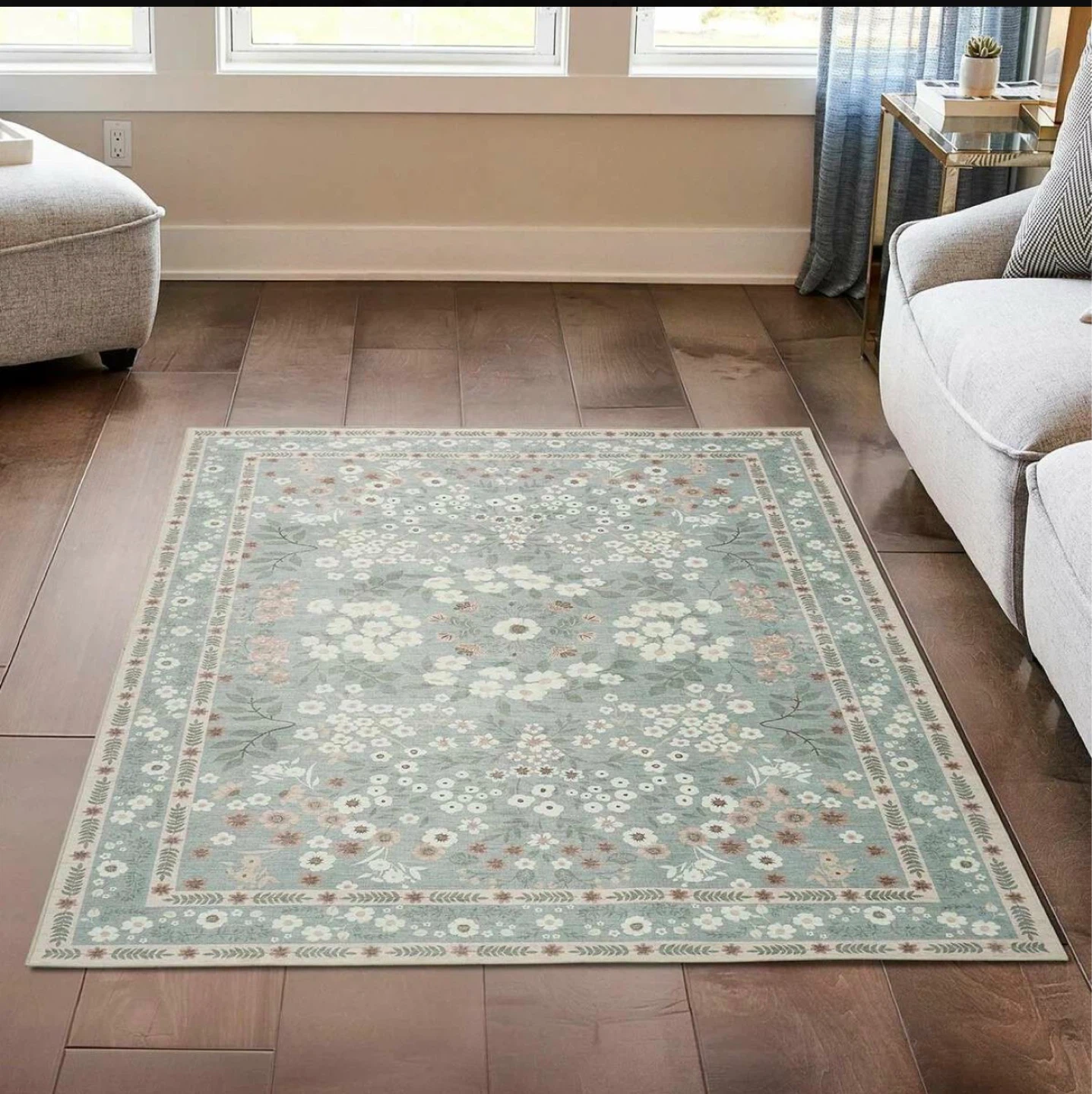 Floral Area Rug - photo 3