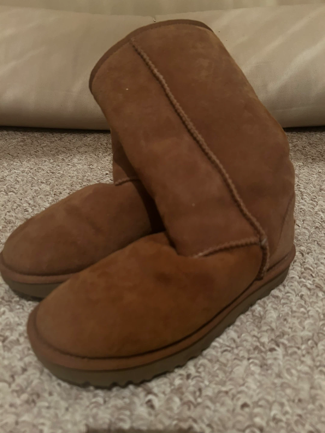 Ugg Brown Suede Boots Womens