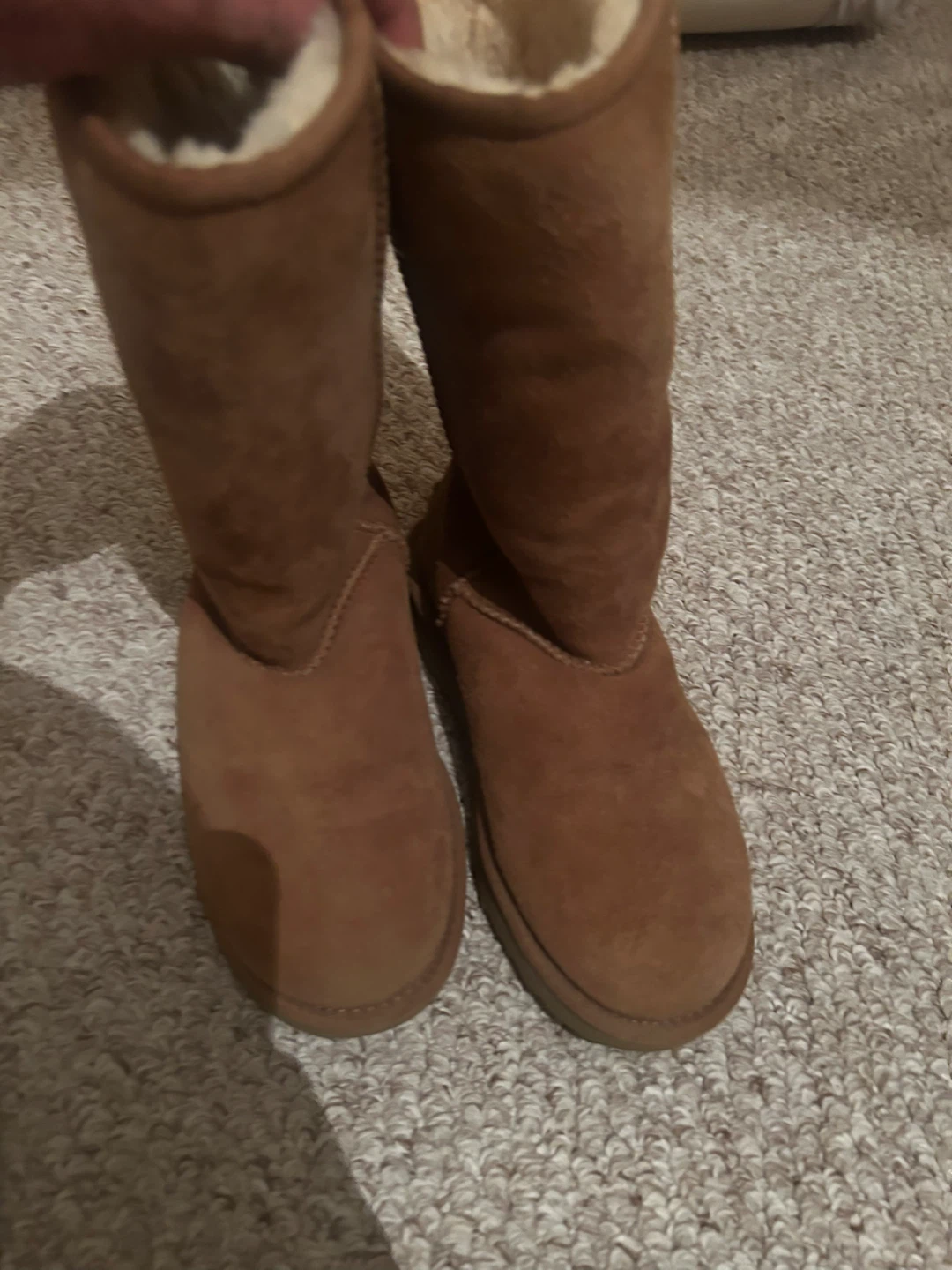 Ugg Brown Suede Boots Womens - photo 4