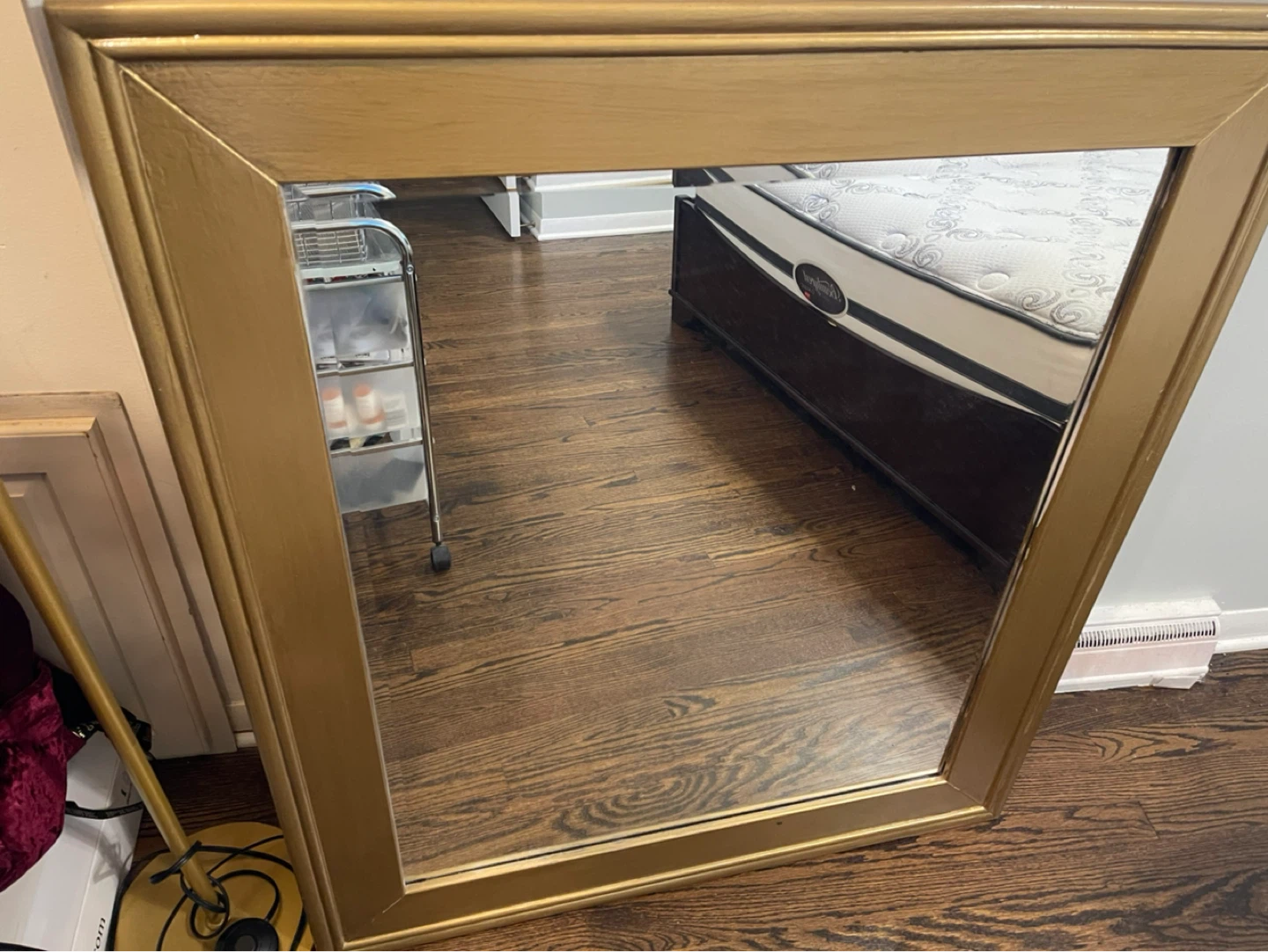 Gold Framed Wall Mirror