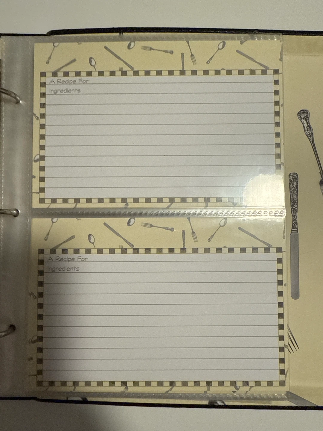 Free Recipe Binder Organizer - photo 4