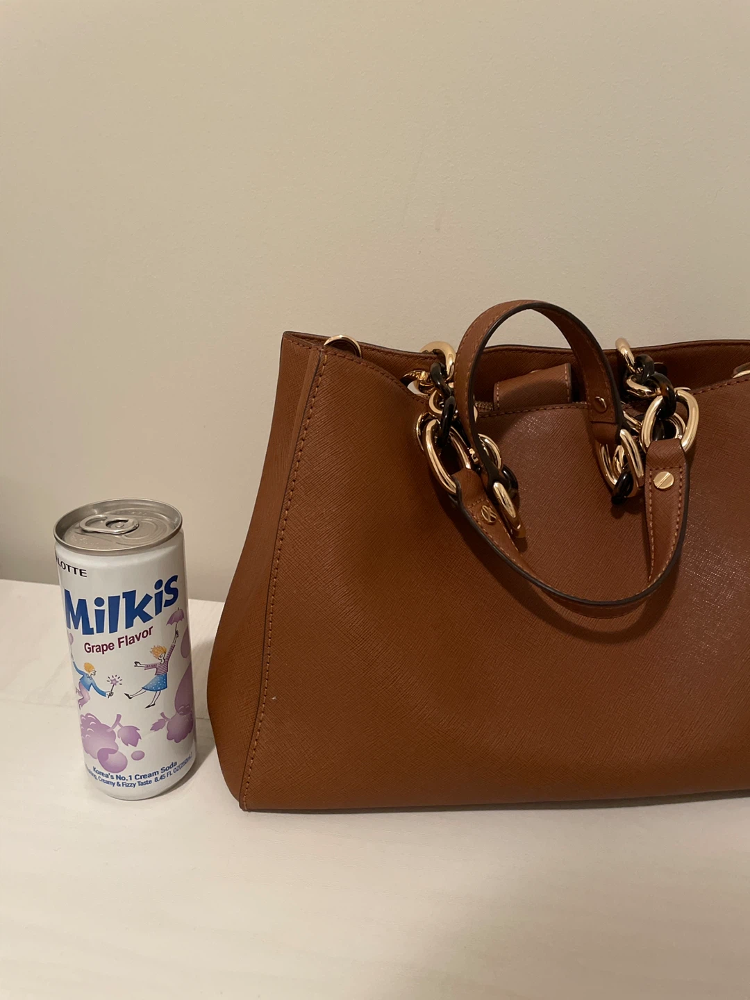 Michael Kors Brown Leather Satchel Handbag - photo 5