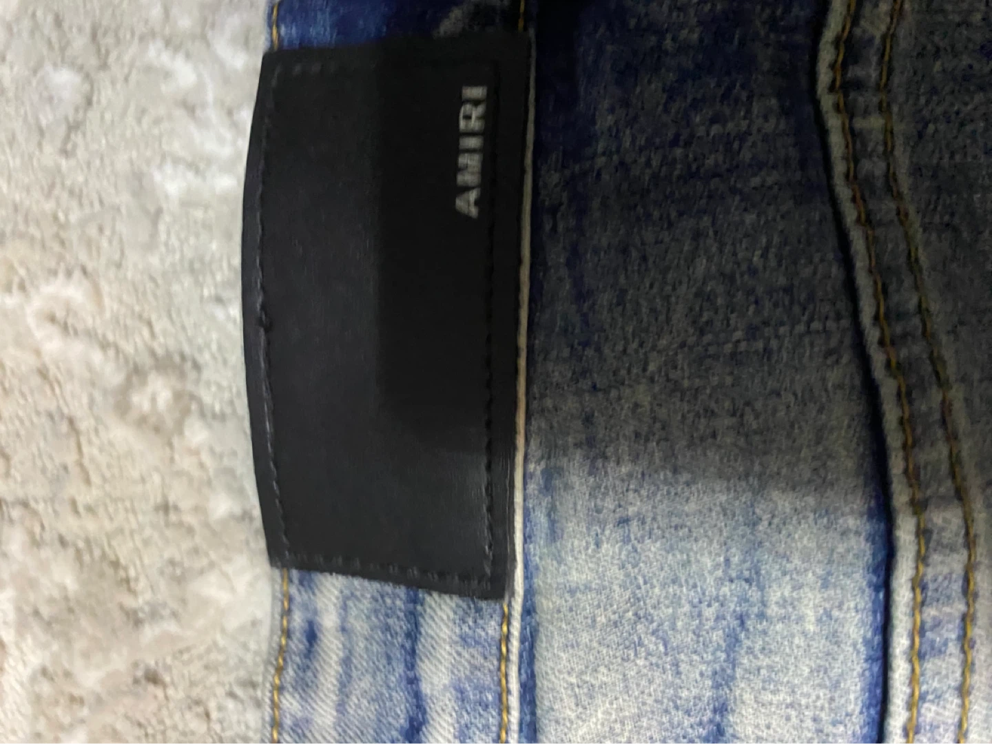 AMIRI Jeans Size 36 Distressed Blue Denim - photo 5