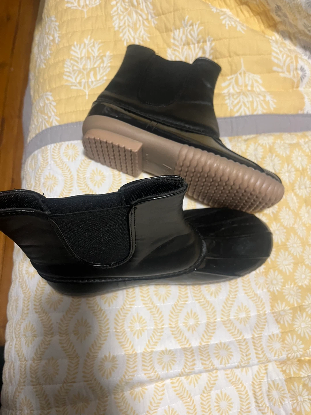 Black Chelsea rain Boots - photo 2
