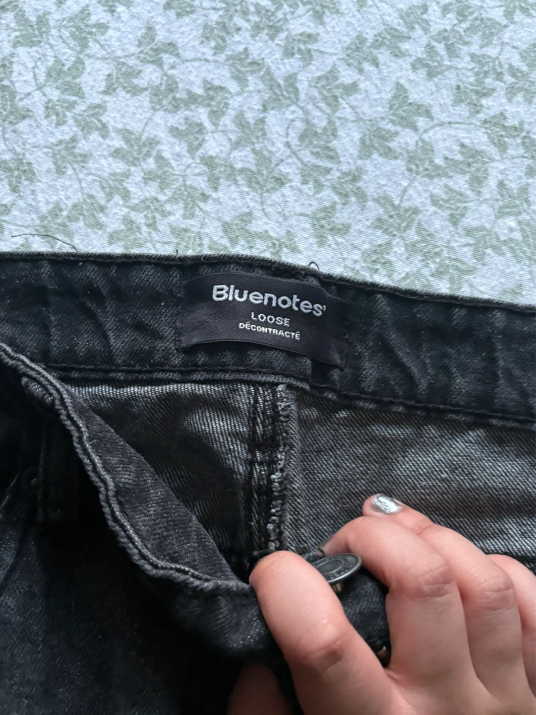 Bluenotes Loose Fit Black Denim Jeans - photo 3