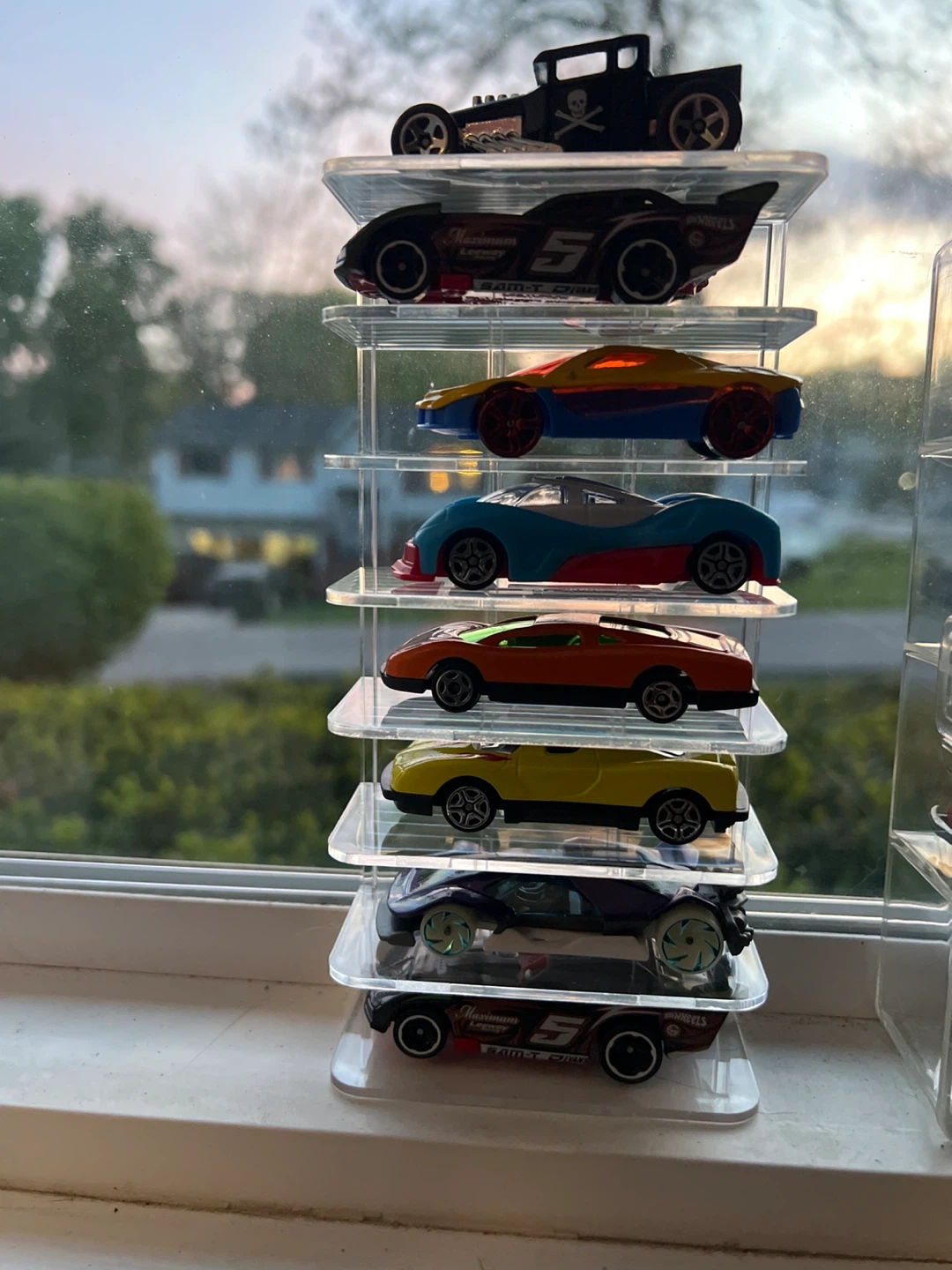 Acrylic Display Stand for Hot Wheels Cars