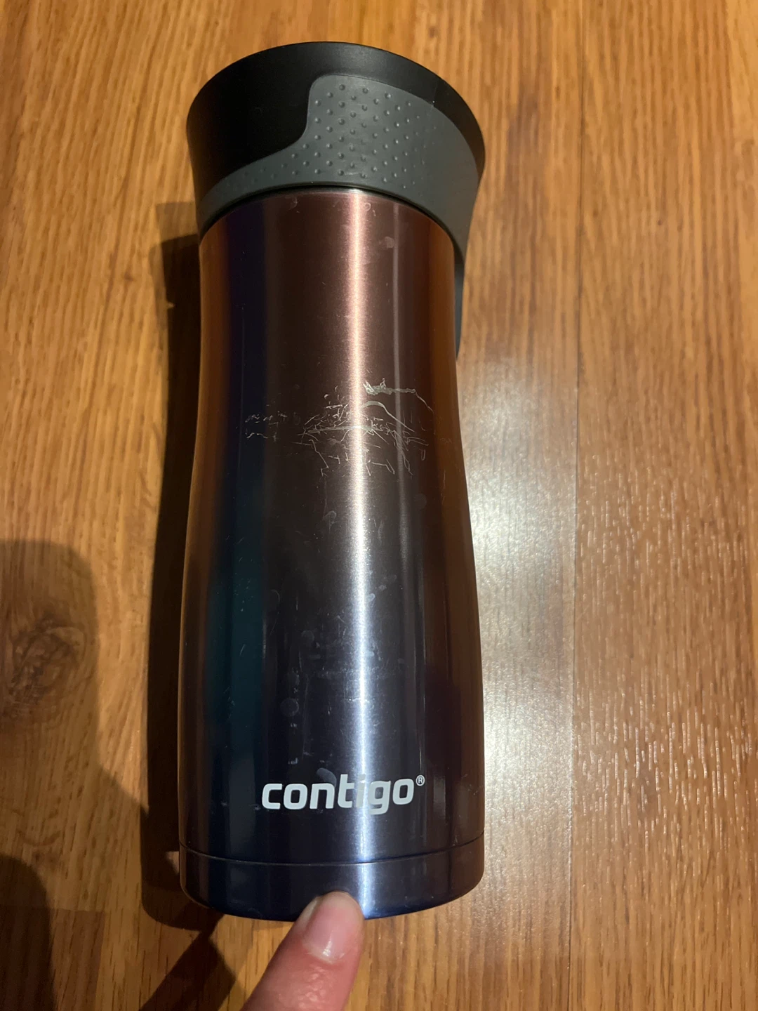 Contigo West Loop 2.0 Tumbler 16oz Rose Quartz Ombre Effect