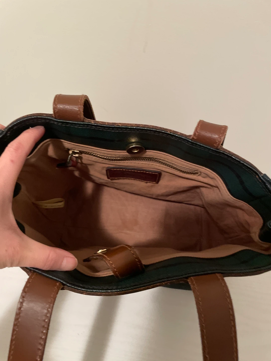 Polo Ralph Lauren Plaid Tote Bag - photo 4