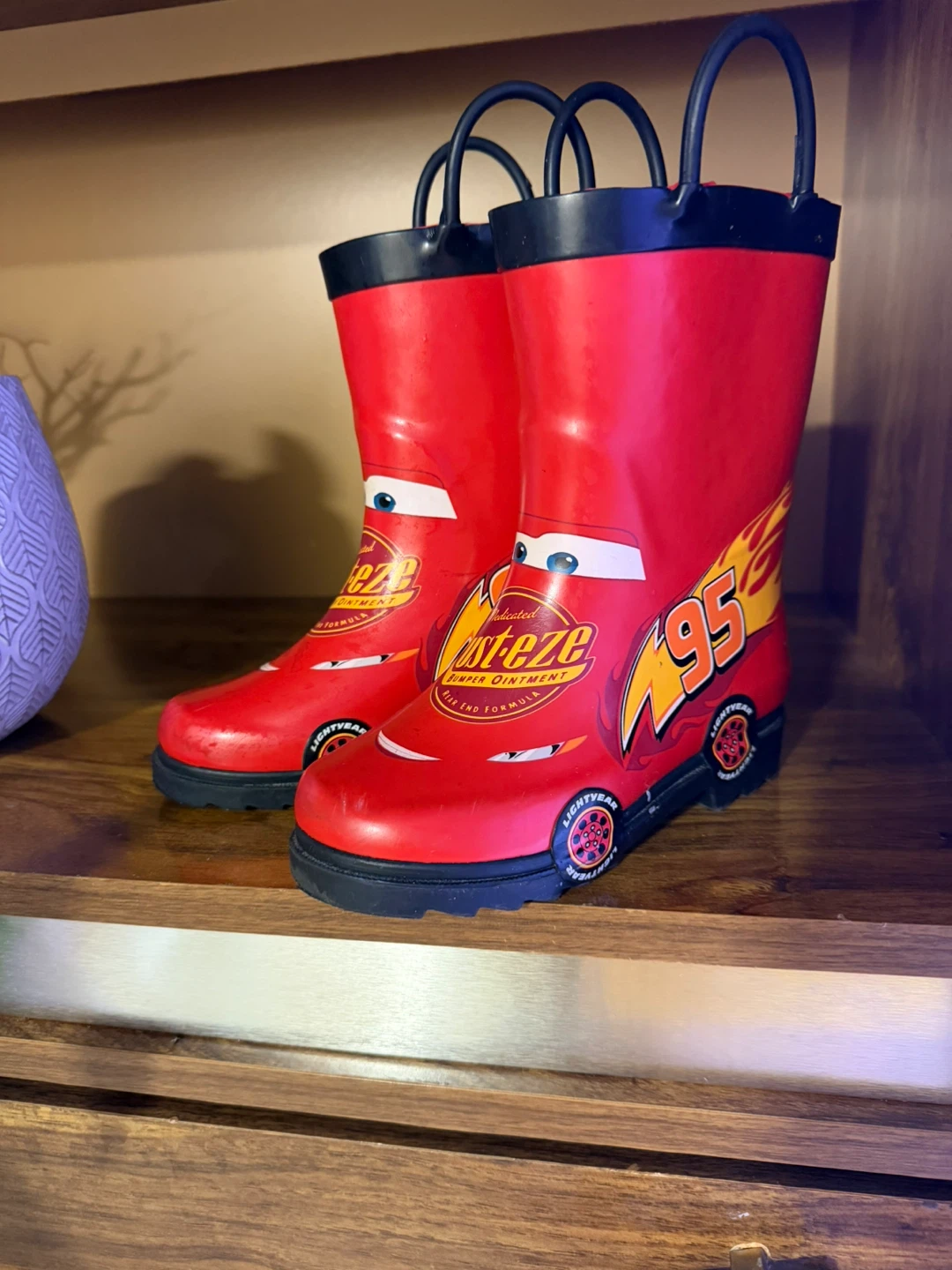 Kids' Lightning McQueen Rain Boots