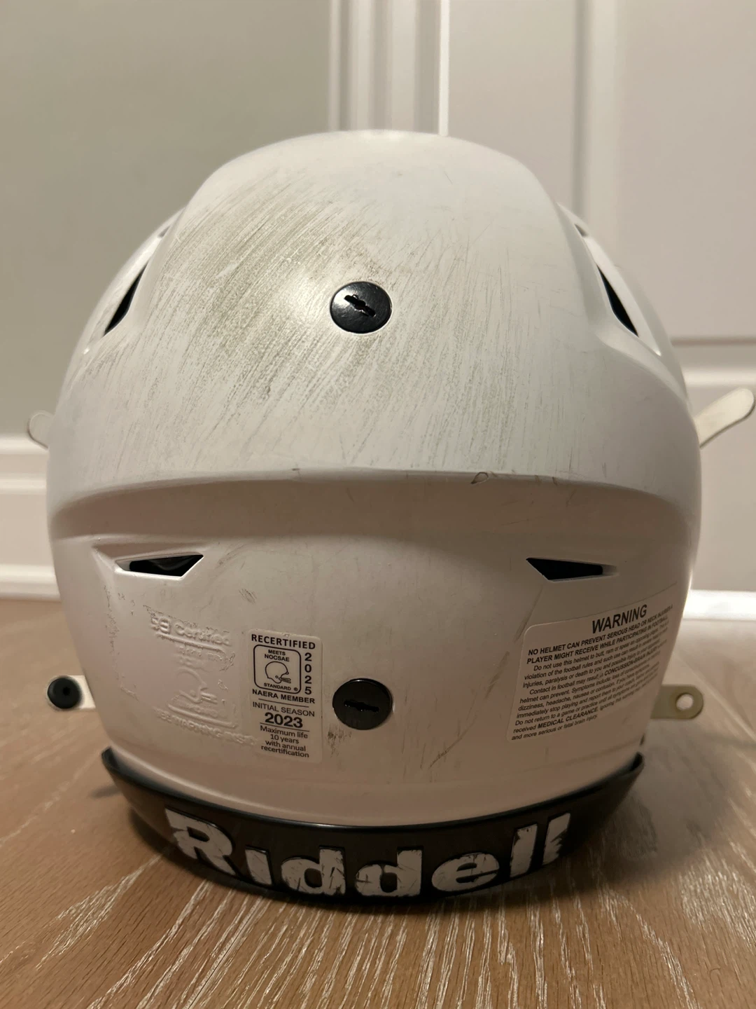 Riddell Helmet SpeedFlex Matte White LARGE - photo 2