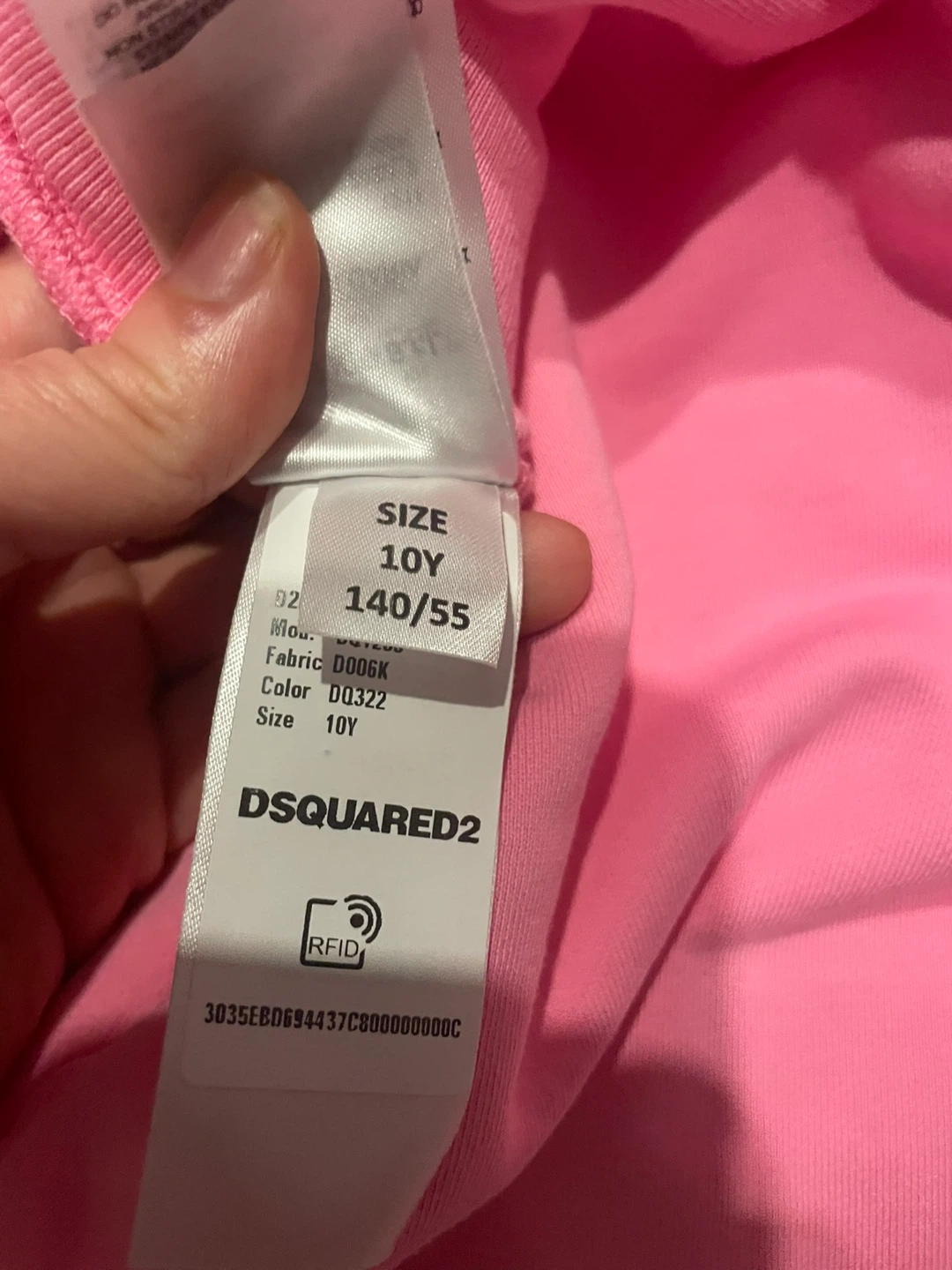 DSQUARED2 Pink Sweatpants - Size 10Y - photo 5