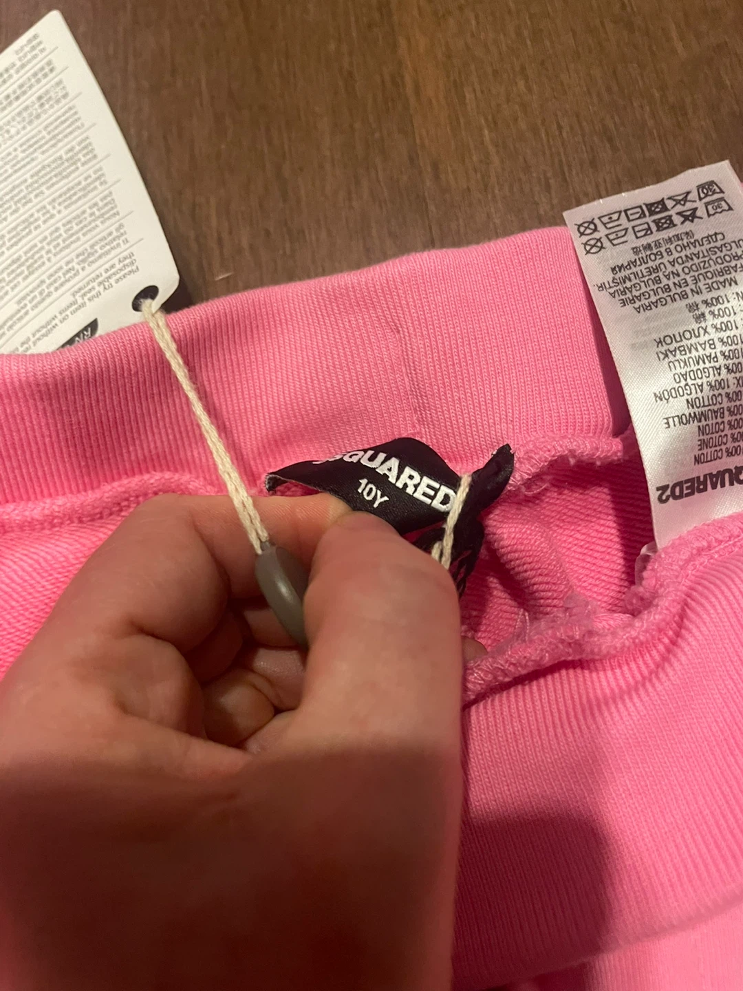 DSQUARED2 Pink Sweatpants - Size 10Y - photo 4