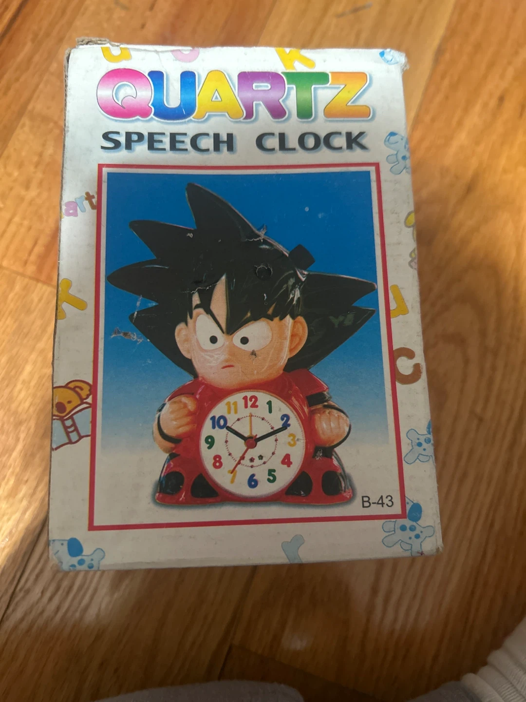 Dragon Ball Z Goku Quartz Speech Clock