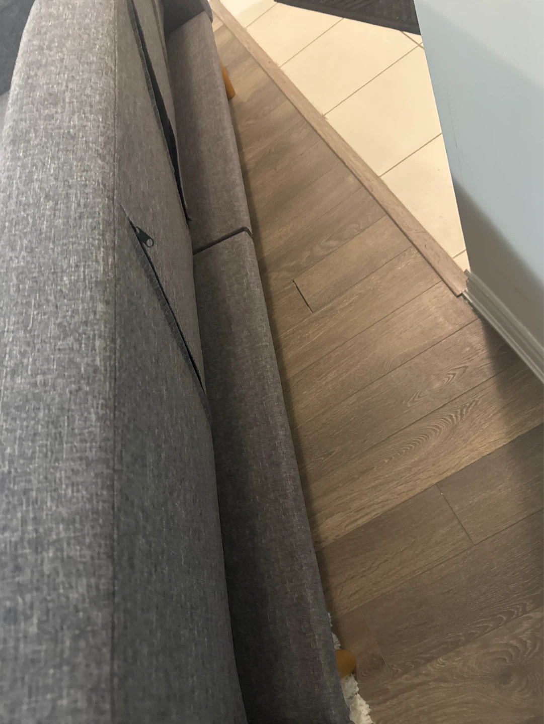 Grey Sofa futon - photo 4