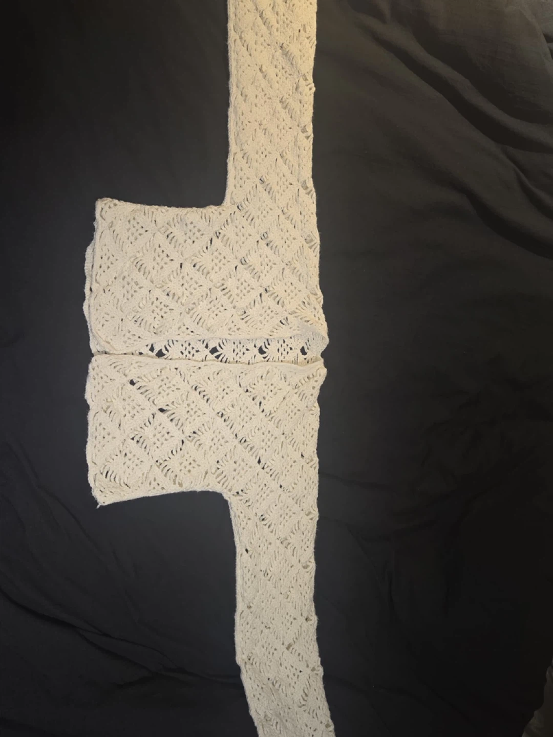 Cream Crochet Bolero - photo 4