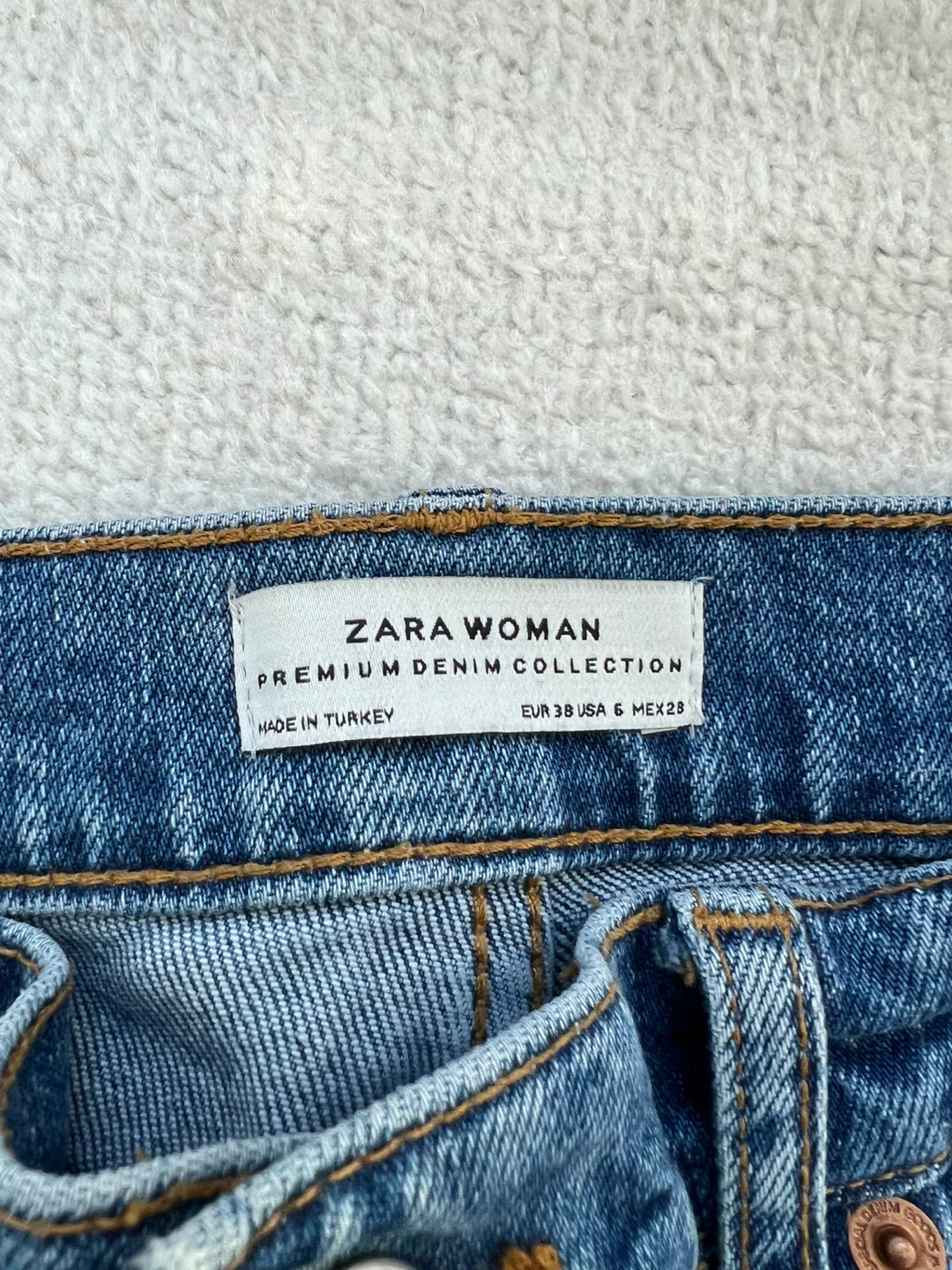 ZARA WOMAN Premium Denim Jeans Size 38 - photo 2