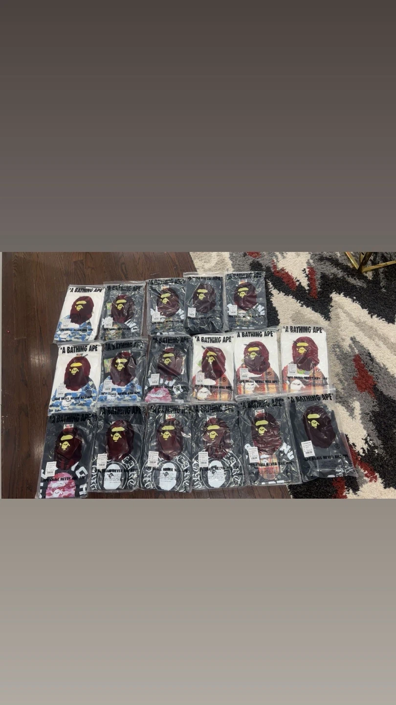 A Bathing Ape T-Shirts Bundle