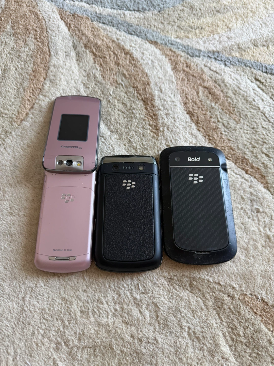 BlackBerry Phones Bundle – 8230 Flip / Bold 9700 / Bold 9900 - photo 2