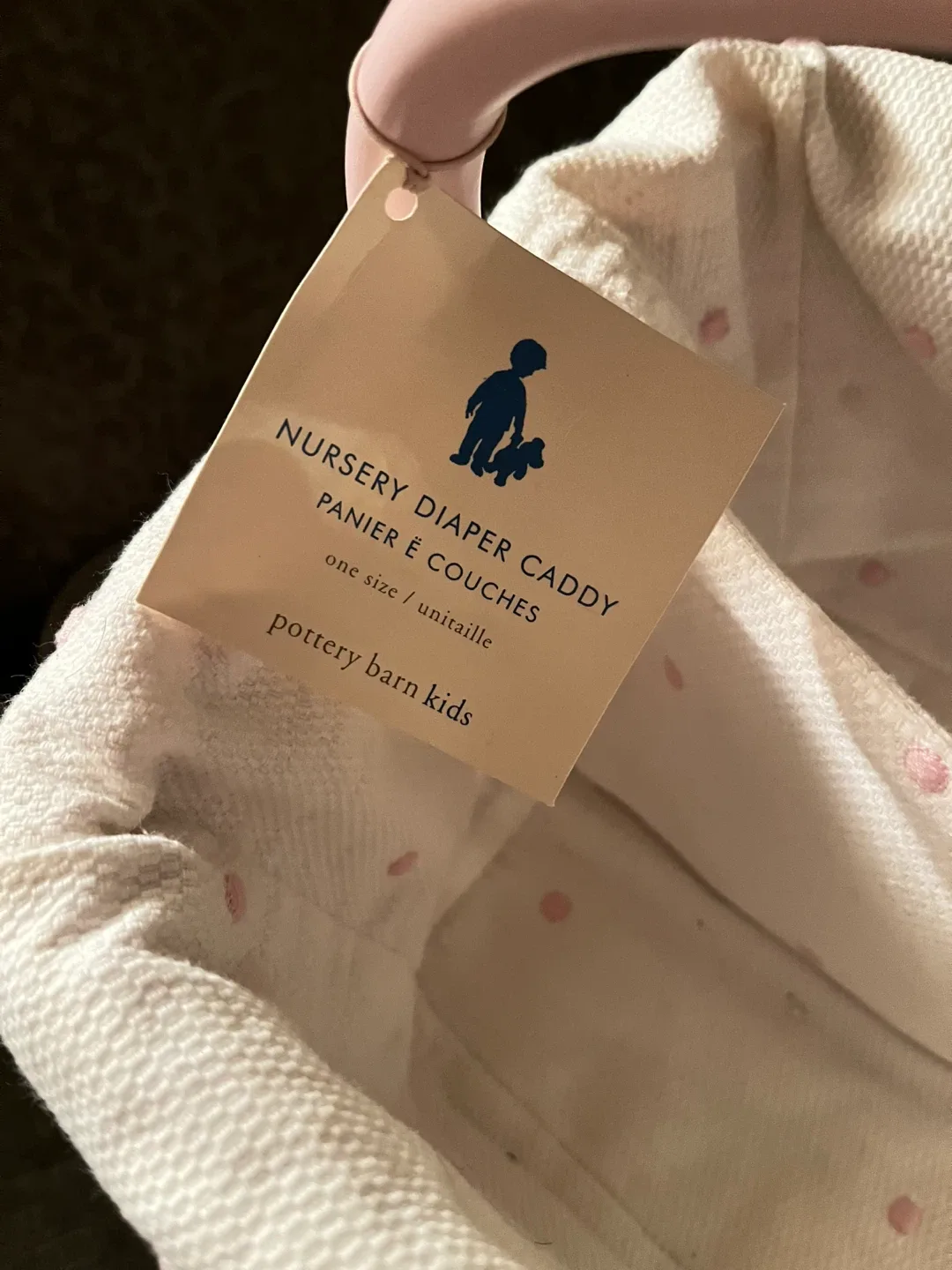 Pottery Barn Kids Nursery Diaper Caddy - photo 5