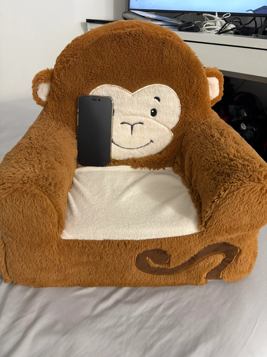 Monkey Plush Children's or pet's chair - photo 2
