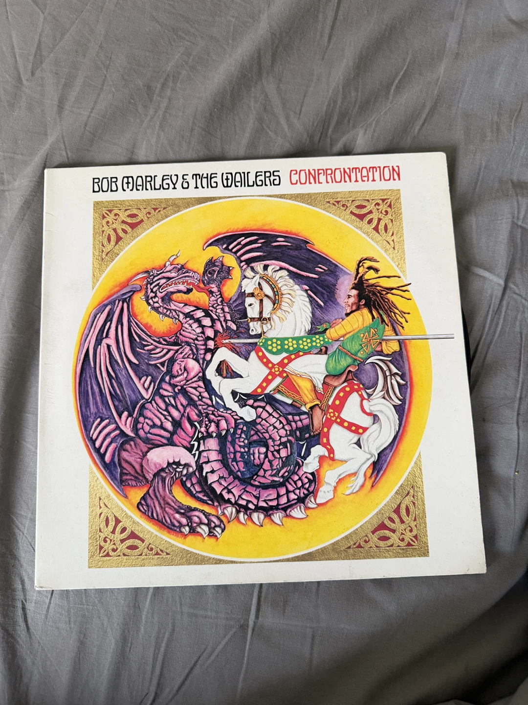 Bob Marley & The Wailers Confrontation Vinyl Record