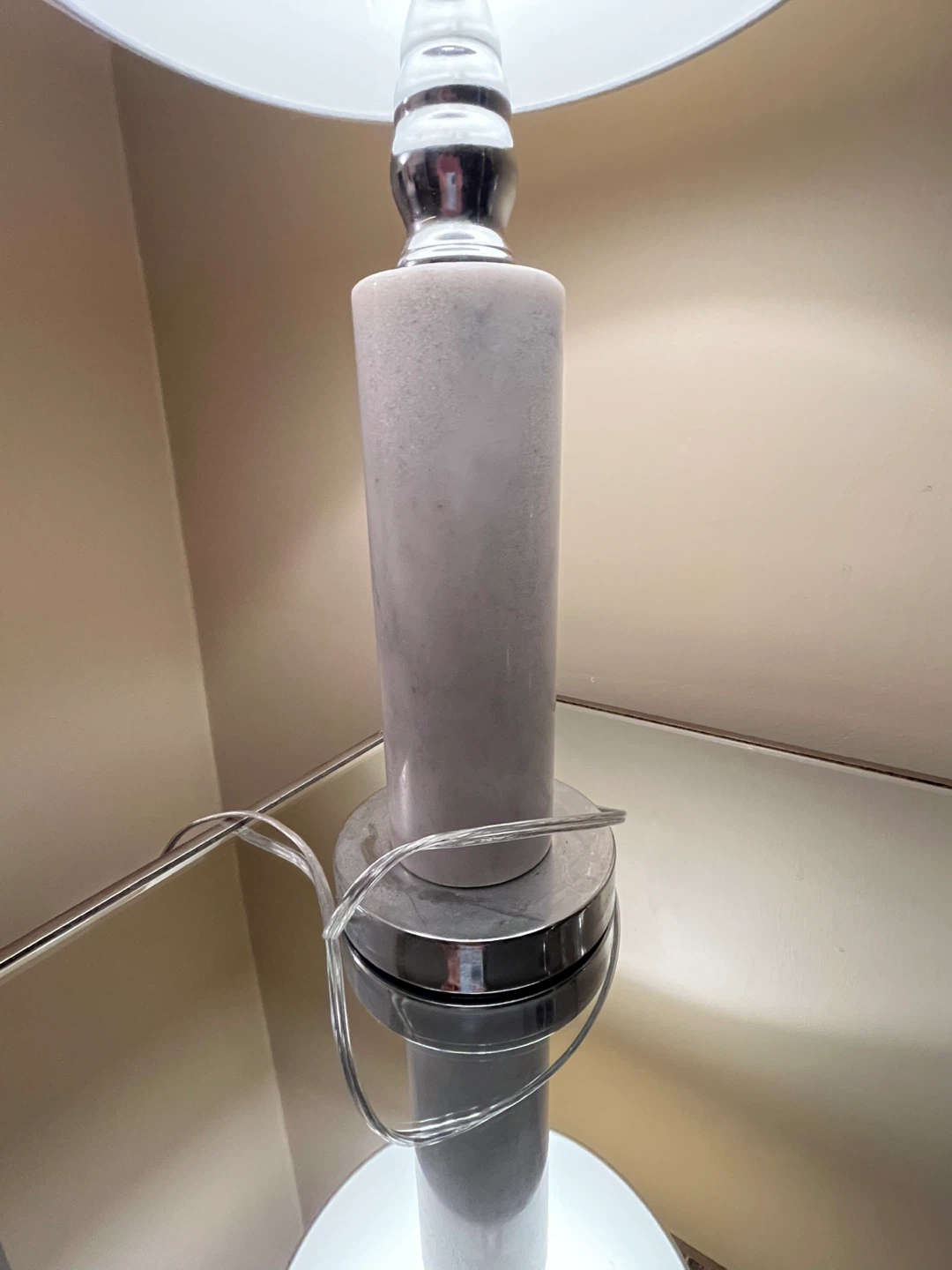 Table Lamp with Fabric Shade - photo 3