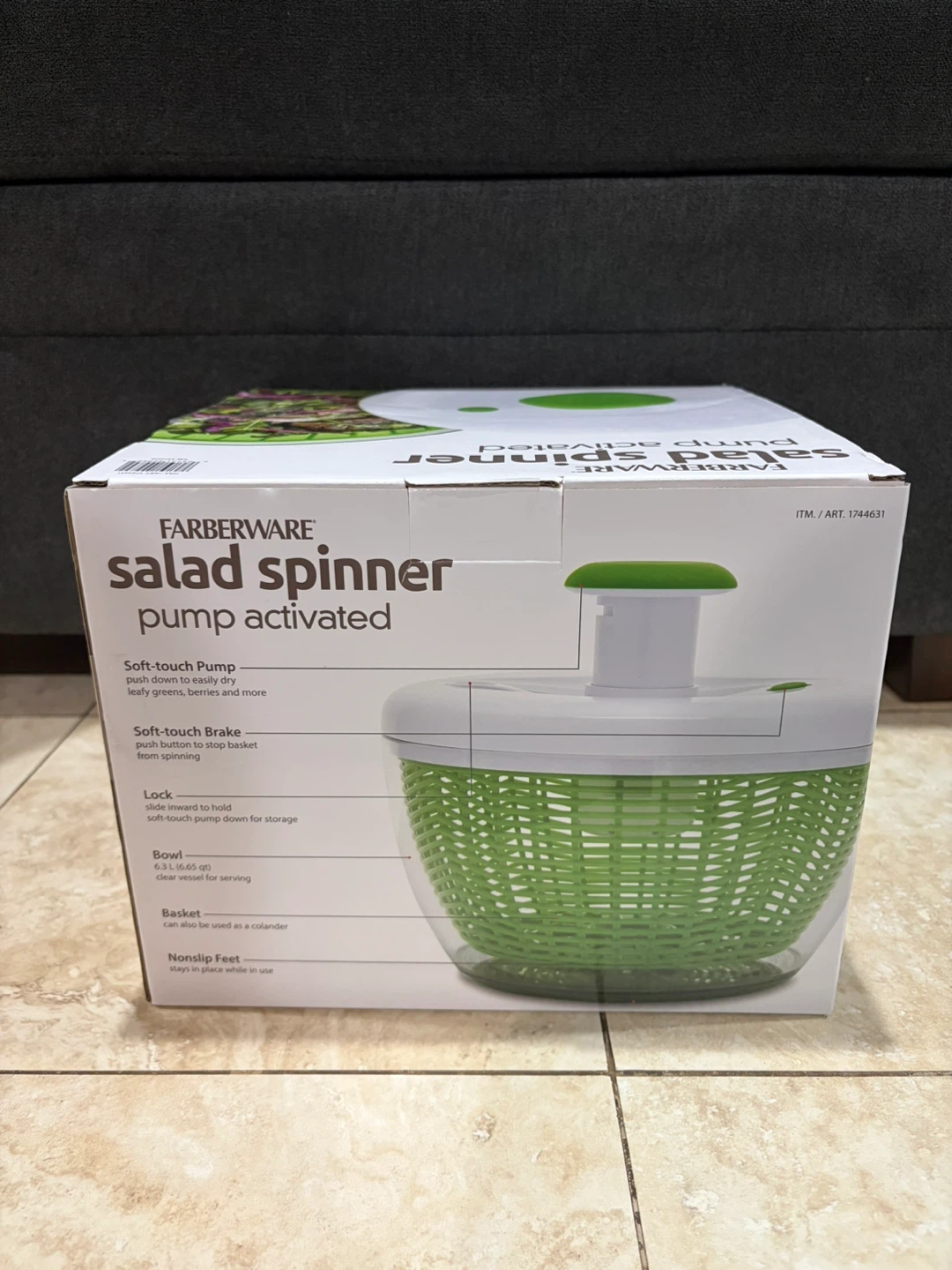 Farberware pro Pump Spinner with Bowl - Brand New - photo 4