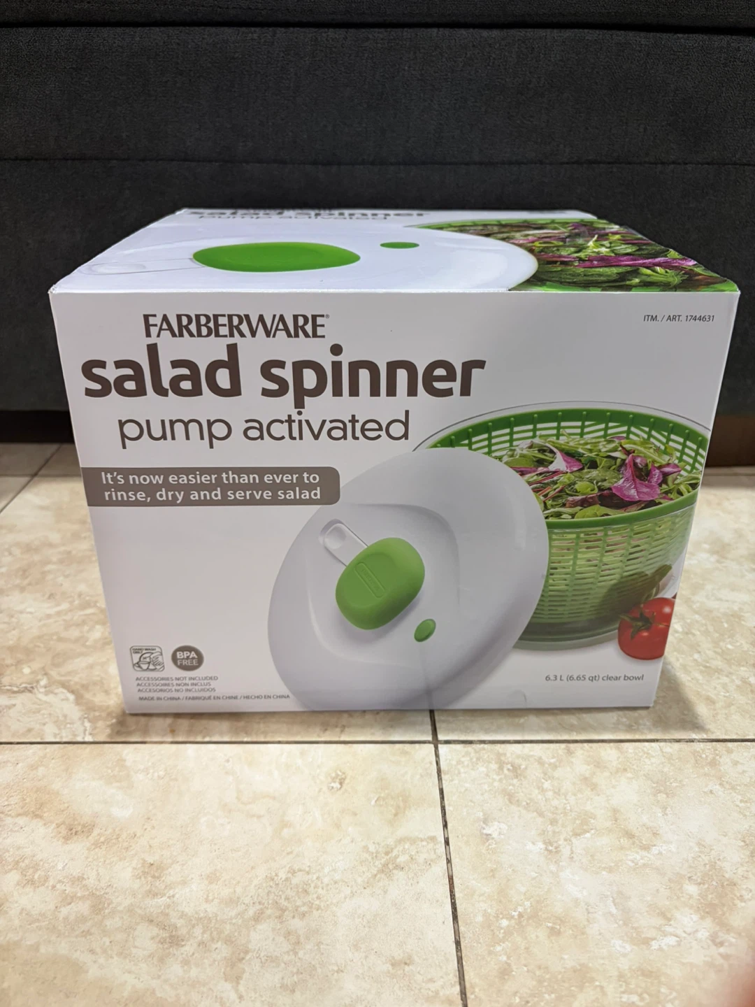 Farberware pro Pump Spinner with Bowl - Brand New